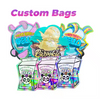 Bonbons anti-odeur r&eacute;sistant aux enfants arrose biscuits forme d&eacute;coup&eacute;e comestible d&eacute;coup&eacute; 1g 3.5g 7g sac Mylar personnalis&eacute; 3.5 avec mon logo
