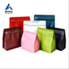 Bolsas con cremallera de fondo plano con cremallera resellable personalizadas, 100g, 250g, 500g, 1kg, para paquete de refrigerios de comida en grano de caf&eacute;