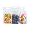 Muestra gratis resellable 1kg 500g 250g bolsa de caf&eacute; con v&aacute;lvula y cremallera, paquete de papel de aluminio de pl&aacute;stico negro con fondo plano mate