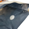 Sac de caf&eacute; noir mat ziplock &agrave; fond plat de haute qualit&eacute; 12 oz 340 g, emballage en plastique de conception personnalis&eacute;e avec valve pour l'alimentation et l'impression