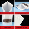 Bolsa de caja impresa personalizada, bolsa de caf&eacute; de papel de aluminio biodegradable, bolsa con cremallera de fondo plano de 250g, envasado de alimentos a prueba de olores